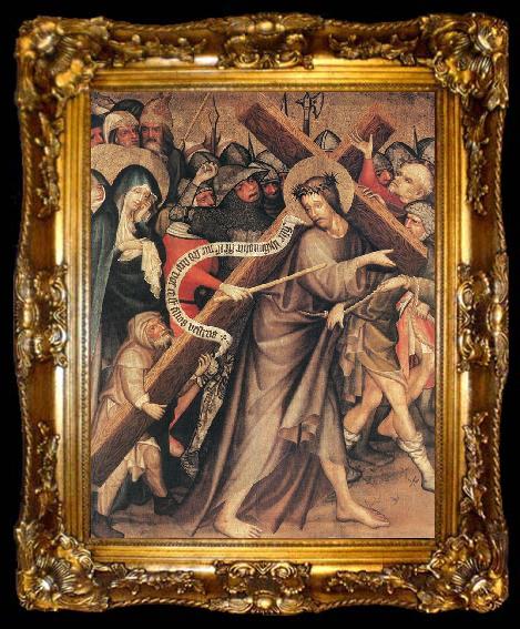 framed  MASTER THOMAS de Coloswar Christ Carrying the Cross, ta009-2